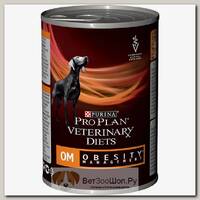 Влажный корм Purina Pro Plan Veterinary diets OM диетический для собак при ожирении