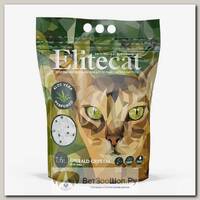 ELITECAT "Emerald Crystal Aloe Vera" Наполнитель впитывающий с ароматом алоэ, силикагель, 7,6л