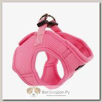 Шлейка для собак PUPPIA "Soft Vest", розовая