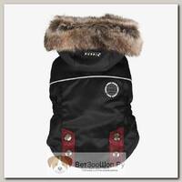 PUPPIA Куртка для собак с капюшоном "Brock", черная
