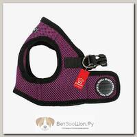 Шлейка для собак PUPPIA "Soft Vest", фиолетовая