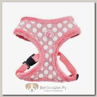 Шлейка для собак PINKAHOLIC "Joceline", утеплённая, розовая