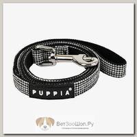 PUPPIA Поводок для собак "Puppytooth", чёрный