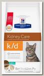 Сухой диетический корм для кошек Hill's Prescription Diet K/D с тунцом