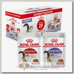 Влажный корм для кошек ROYAL CANIN Adult Instinctive+Sterilised (набор 20шт)