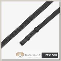 Повод Velociti "Soft Rubber", черный