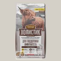 Сухой корм ДЕРЕВЕНСКИЕ ЛАКОМСТВА Холистик Премьер для поддержки иммунитета кошек, говядина
