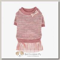 PINKAHOLIC Кофта с юбкой для собак ELICIA, розовая