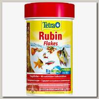 Tetra Rubin корм в виде хлопьев для усиления естественной окраски рыб