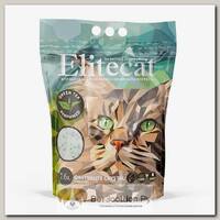 ELITECAT "Chrysolite Crystal Green Tea" Наполнитель впитывающий с ароматом зеленого чая, силикагель, 7,6л