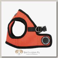 Шлейка для собак PUPPIA "Soft Vest", оранжевая