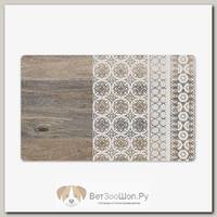 TARHONG Коврик под миски "Moroccan Wood", древесный с рисунком