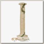 AQUA DELLA Декорация для аквариума "Греческая колонна", 18х4.5х4.5cм