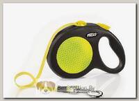 FLEXI New Neon L Tape 5 m Поводок-рулетка, лента, до 50 кг