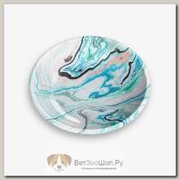 TARHONG Миска для животных "Marble Swirl", мрамор цветной, 180мл