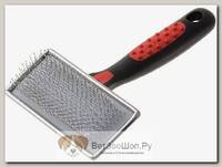 Hello Pet Пуходерка металлическая с каплей средняя 168110М