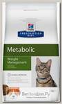 Сухой диетический корм для кошек Hills Prescription Diet Metabolic "Weight Management"