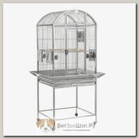 Клетка для птиц MONTANA Cages "Finca Dome", светло-серая