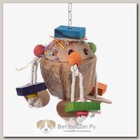 Игрушка для птиц HAPPY BIRD "Кокосовое угощение"