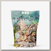 ELITECAT "Chrysolite Crystal Green Tea" Наполнитель впитывающий с ароматом зеленого чая, силикагель, 3,8л