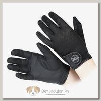 Перчатки для верховой езды BRIDLEWAY "Windsor", черные