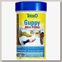 Tetra Guppy Mini Flakes корм в мини-хлопьях для гуппи и других живородящих