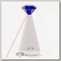 SkyRus Игрушка для кошек интерактивная с лазером "Laser Toy", белая