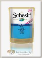 Schesir Влажный корм для котят с тунцом