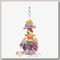 WAGNERS HappyBird Bone & Stone Kabob Игрушка для птиц 28*9см