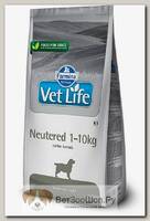 Сухой диетический корм для собак FARMINA Vet Life Dog Neutered 1-10kg