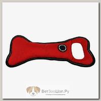 PUPPIA Игрушка для собак мягкая "Кость", красная
