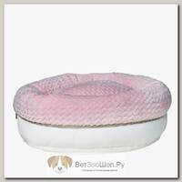 Лежак для домашних животных AntePrima "Donut" розовая