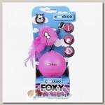 EBI Игрушка для кошек интерактивная "Foxy", розовая