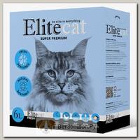 ELITECAT "Fresh" Наполнитель комкующийся с ароматом свежести 6л